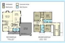 Rochester NY 4-Bedroom Home Floor Plan