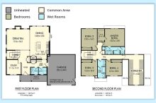 Efficient Floor Plan with Study & Laundry