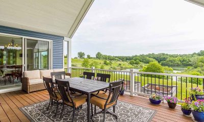 Covered Deck with Scenic Views in Pittsford NY