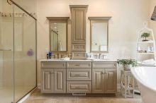 Luxury Master Bathroom in Pittsford NY Home