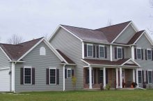 Modern Home Exterior in Greece | Custom New Homes