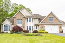 Stunning New Home Exterior in Ogden, NY