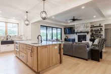 Open-Concept Kitchen in New Homes – Brockport, NY