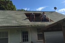 Roof Cutout for Second Story Addition