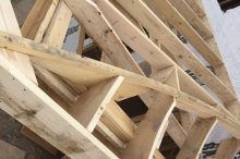 Roof Framing with Valley Rafter Intersection Detail
