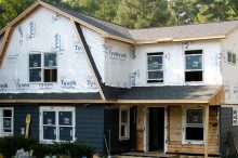 Second Floor Addition with Exterior Home Wrap