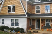 Second Story Addition with Wood Siding