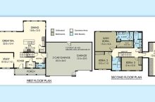 Floor Plan with Great Room & Garage