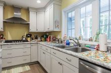 Modern Kitchen with Triple Wide Window Feature