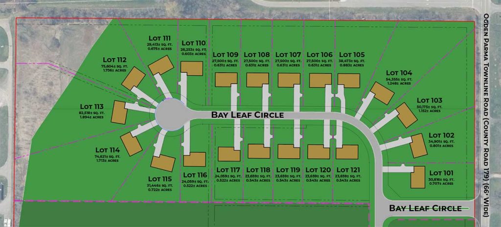 Stonewall Estates: Available Plots