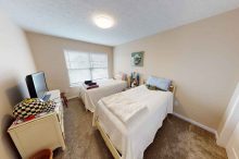 Bright Second Bedroom in Spencerport Townhome